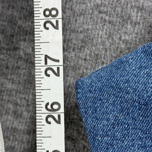 Old Navy Womens Mid-Rise Skinny Jeans Size 26 Light Blue Faded Plus size New - Picture 5 of 9